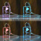 Cheap Wholesale Glass Crystal Souvenir Keychains Gift thumbnail-3