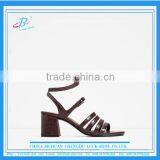 Block Heel Sandals Woman New Fashion Sandals thumbnail-1
