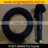 auto parts gear crown wheel pinion 41201-80493
