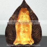 Bronze Resin Negative Kuan Yin Face Statue DSF-HR35 thumbnail-1