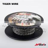 China supplier Wotofo 316 Stainless Steel Resistance Wire Comp, Coil Wire 5pcs in a tube, 5 tubes in a box