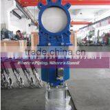 Cast Iron Knife Gate Valve With Double Acting Pneumatic Actuator thumbnail-4