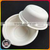 Biodegradable 350ml Bagasse Pulp Soup Bowl thumbnail-1