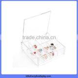 Cheaper Professional Acrylic Jewelry Box With Compartment thumbnail-6