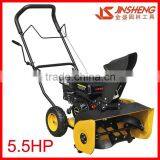 5.5HP manual snow thrower