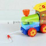 Wooden Children Wooden Toy Train thumbnail-1