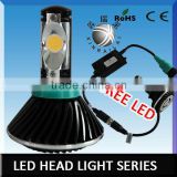 Super bright canbus high lumen SMD led patent cooling system design cree h11 led headlight for car