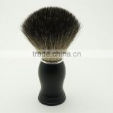 Black Silvertip Badger Shaving Brush Knots Wooden Beard Brush