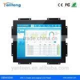 800x600 resolution 12inch industrial grade lcd monitor with capacitve touchscreen