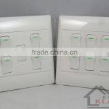 New Design South Africa Style 2 Gang Switch IEC SABS thumbnail-6