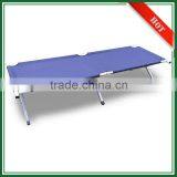 OEM Wholesale Lightweight Metal Cot Military Camping Folding Bed thumbnail-3