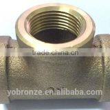 100% Leakage Testing From Taiwan Bronze and Brass Tee Fittings thumbnail-2