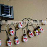 Solar Snowman String Light