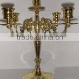 Gold Weddings Centre Table Candelabra 5 Arm
