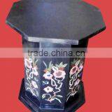 Black Marble Table Stand