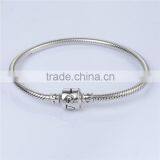 Wholesale 925 Sterling Silver European Charm DIY Bracelet BR008 thumbnail-4