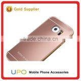 [UPO] Hot Sales Metal Bumper Aluminum Mirror Case for Samsung Galaxy S6, Cell Phone Accessories Wholesale thumbnail-3