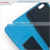 Diamond Tpu Leather Purse Phone Case Cover for Iphone 6 se 7 Plus thumbnail-4