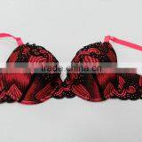 Sexy Women Embroidery Lace Lingerie Underwear Push-Up Brasexy Sponge Bra thumbnail-1
