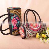 Hot Selling Cotton Fabric Ethnic Embroidery Tribal Handbag for Women thumbnail-1