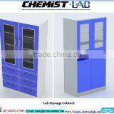 Laboratory Steel Glass Door 6-drawer Tall Storage Cabinet thumbnail-5