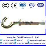 Zinc Yellow Hook Bolt Sleeve Anchor thumbnail-3