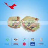 Birthday Party Square Printed Paper Plate for Fruit & Sweet thumbnail-3