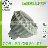 UL FCC CE RoHS Listed 3w 4w 5w 6w GU5.3 COB 12v Led Mr16 7w Warm thumbnail-5