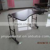 Height Adjustable Iron Wooden Table thumbnail-2