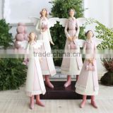 custom holy angel polyresin figurine toys/oem own design home decoration resin figures/customized non-toxin resin figure factory