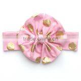 Kapu Art & Craft Firm Wholesale Top Big Bow Headband Boutique Elastic Leopard Hairband for Baby Girls thumbnail-5