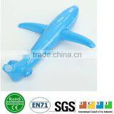 New design blue pvc airplane with custom logo printed for promotional gifts,inflatable airplane toys for sale