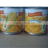 Canned Sweet Corn 2015 Crop Easy Open 212ml