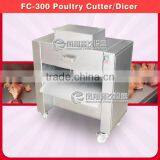 FC-300 High Efficiency Poultry Cutter /industrial Meat Dicing Machine/frozen Meat Cutting Machine With 304 Stainless Steel thumbnail-1