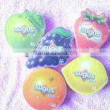 Different Shape White Compressed Towel With Logo Embroidered or Printed