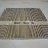 Beautiful Appearance Non-asbestos Fire-proof Wood Wall Siding Cement Board for Interial Wall