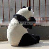 Life Sized Artificial Cuddly Furry Kungfu Panda Toy thumbnail-5
