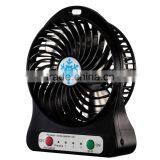 Factory Wholsales Rechargeable Mini USB Fan With Battery thumbnail-2