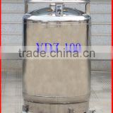 100L stainless steel self-pressurized liquid nitrogen tank for sale