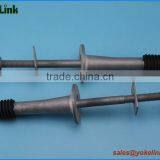 1" 1 3/8" Nylon or Lead Thread Head Forged Steel Pin thumbnail-4