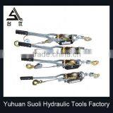 CE SGS Approved Manufacturing 4T Manufacturer Tirfor Puller With Double Gear Triple Hook thumbnail-1