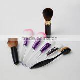 OEM High Quality Face Use and Wood Handle Material Cheap 7PCS Makeup Brush thumbnail-2