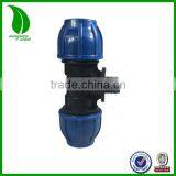 PN10 LOW PRESSURE PP PE COMPRESSION MALE THREAD 3 WAY FITTING thumbnail-1