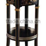 Chinese Style Solid Wood Hand Painting Flower Stand thumbnail-1