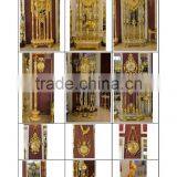 Antique Design Copper Grandfather Clock, Vintage Decorated Floor Clock, Art Gold Royal Floor Clock thumbnail-6