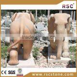 Two Elephant Statue Price in Marble thumbnail-1