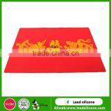 2017 Hot Sale Food Grade Flower Shape Silicone Table Coasters Made in China thumbnail-2