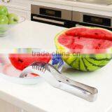 Watermelon Slicer Corer Stainless Steel Fruit Peeler Faster Melon Cutter-Useful and Smart Kitchen Gadget thumbnail-2
