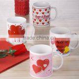 Haonai Hot Sale 11oz High Quality Grade A White Mugs Coated Sublimation Mug for Wholesale Low Price thumbnail-4