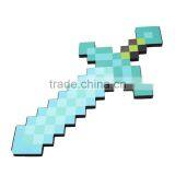 EVA Pixel Diamond Sword Style Foam Toy Swords for Boy Children Kids Child thumbnail-1